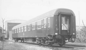 Wagon pierwszej klasy, typu 112Ad, seria Awxz, produkowany w zakładach...